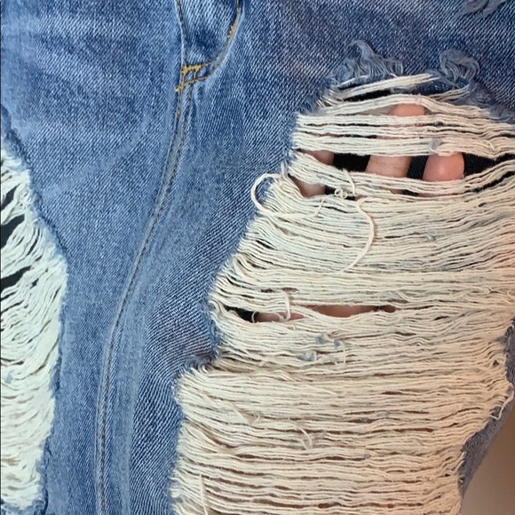 LF CARMAR JEAN SKIRT SIZE 25 - Picture 4 of 7